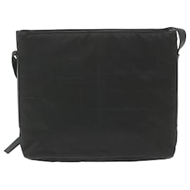 Salvatore Ferragamo-Salvatore Ferragamo Shoulder Bag Nylon Black AU 21 9361 Auth bs10161-Black