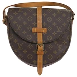 Louis Vuitton-Bolsa de ombro LOUIS VUITTON Monograma Chantilly GM L024 LV Auth yk9454-Monograma