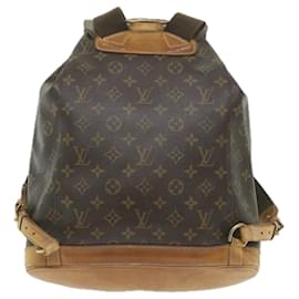 Louis Vuitton-LOUIS VUITTON Monogram Montsouris GM Backpack M51135 LV Auth bh131-Monogram