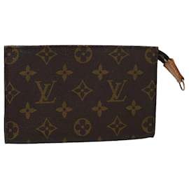 Louis Vuitton-LOUIS VUITTON Monogram Bucket PM Accessory Pouch LV Auth 59933-Monogram