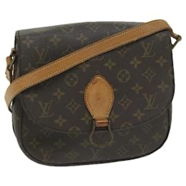 Louis Vuitton-LOUIS VUITTON Monogram Saint Cloud GM Shoulder Bag M51242 LV Auth 59609-Monogram