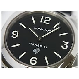 Panerai-PANERAI Luminor Base logo PAM00000 I series Mens-Silvery