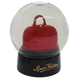 Louis Vuitton-LOUIS VUITTON Boule à Neige Alma VIP Limited Rouge Clair Auth LV 59414UNE-Rouge,Autre