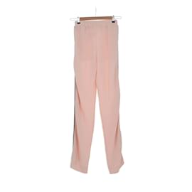 Alessandra Rich-Pink straight pants-Pink