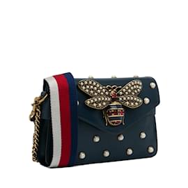 Gucci-GUCCI Handbags Queen Margaret-Blue