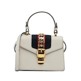 Gucci-GUCCI Handbags Sylvie-White