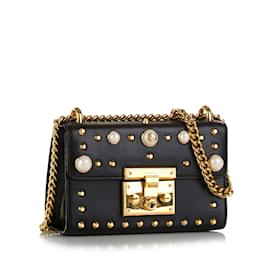 Gucci-GUCCI Handbags Padlock-Black