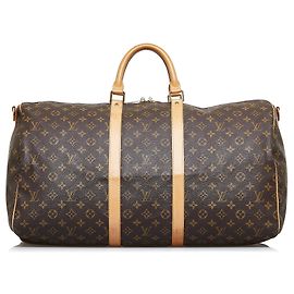 LOUIS VUITTON Malas de viagem Keepall Marrom