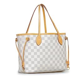 Louis Vuitton-LOUIS VUITTON Handbags Neverfull-White
