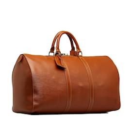 Louis Vuitton-LOUIS VUITTON Travel bags Keepall-Brown