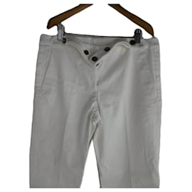 Yves Saint Laurent tailleur pantalon Blanc