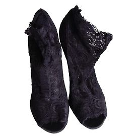 DOLCE & GABBANA  Boots EU 39 cloth Black