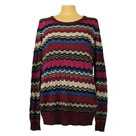 Pull Missoni en viscose multicolore Multicolore