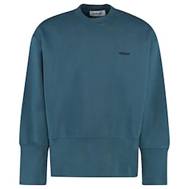 Autre Marque-High Rib Sweater Atlantic-Blue