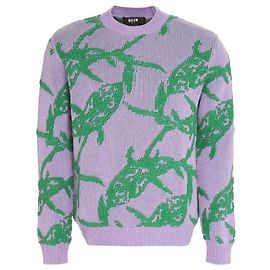 Msgm Maglia Sweater Other Python print