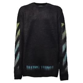 Autre Marque-Brushed arrows pullover-Other,Python print