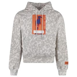 Heron Preston Sudadera con capucha Ruido Censurado Héroe Otro Impresión de pitón