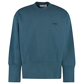 Autre Marque-High Rib Sweater Atlantic-Blue