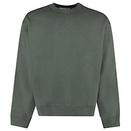 Autre Marque-Sleeve Logo Sweatshirt-Green