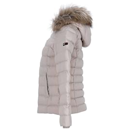 Tommy Hilfiger-Womens Sustainable Padded Down Jacket-White,Cream
