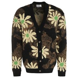 Nanushka Taiki-Cardigan Andere Python drucken