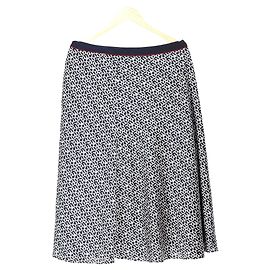 Tommy Hilfiger Damen-Rock „Icons“ mit Monogramm-Print Marineblau