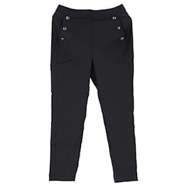 Tommy Hilfiger-Womens Slim Fit Utility Trousers-Navy blue