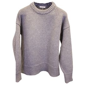 The Row Ophelia Pullover aus grauer Wolle Grau