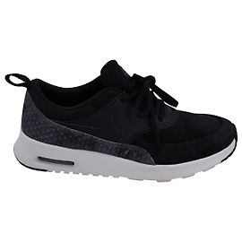 Scarpe da ginnastica Nike Air Max Thea in pelle nera Nero