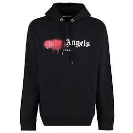 Palm Angels Sudadera con capucha Tokyo Sprayed Negra Negro