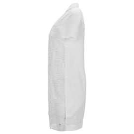 Tommy Hilfiger-Tailliertes Damenkleid von Tommy Hilfiger aus weißem Polyester-Weiß