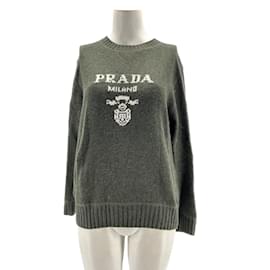 Prada-PRADA  Knitwear T.it 40 Wool-Green