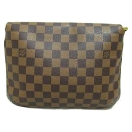 Louis Vuitton-Damier Ebene Musette Tango Short Strap N51255-Brown