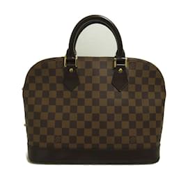 Louis Vuitton-Damier Ebene Alma PM N51131-Braun