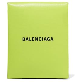 Balenciaga-BALENCIAGA Pochette JAUNE ETAT NEUF-Gelb