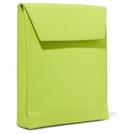 Balenciaga-BALENCIAGA Pochette JAUNE ETAT NEUF-Giallo