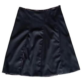 Ballantynes-flared skirt-Grey