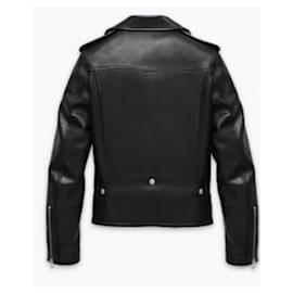 Saint Laurent-Biker jackets-Black
