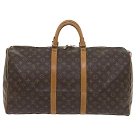 Louis Vuitton-Louis Vuitton-Monogramm Keepall 55 Boston Bag M.41424 LV Auth ki3711-Monogramm