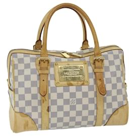 Louis Vuitton-Bolsa de mão LOUIS VUITTON Damier Azur Berkeley N52001 Autenticação de LV 59855-Outro