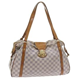 Louis Vuitton-LOUIS VUITTON Damier Azur Stresa PM Bolso tote M51188 Bases de autenticación de LV10146-Otro