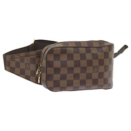 Louis Vuitton-LOUIS VUITTON Damier Ebene Geronimos Shoulder Bag N51994 LV Auth 59296-Other
