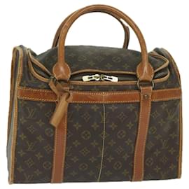 Louis Vuitton-LOUIS VUITTON Monogram Sac Shan 40 Transporte de mascotas M42024 Bases de autenticación de LV10142-Monograma