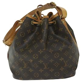 Louis Vuitton-LOUIS VUITTON Monogram Petit Noe Shoulder Bag M42226 LV Auth 59531-Monogram
