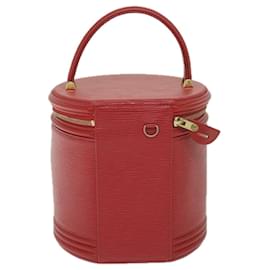 Louis Vuitton-LOUIS VUITTON Epi Cannes Hand Bag Red M48037 LV Auth ep2403-Red