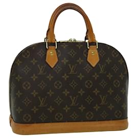 Louis Vuitton-LOUIS VUITTON Monogram Alma Hand Bag M51130 LV Auth 60292-Monogram