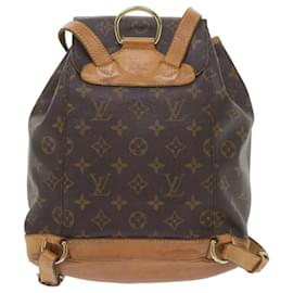 Louis Vuitton-LOUIS VUITTON Monogram Montsouris MM Backpack M51136 LV Auth ep2479-Monogram