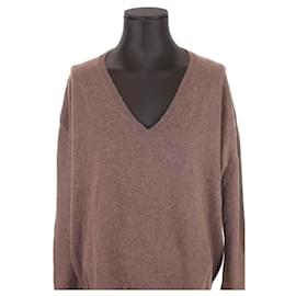 Eric Bompard-Cashmere sweater-Brown