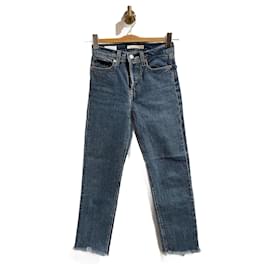Levi's-LEVI'S Jeans T.US 24 Baumwolle-Blau