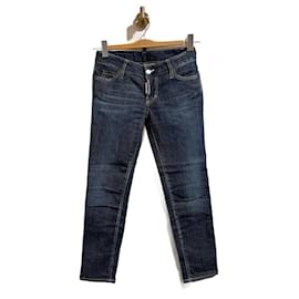 Dsquared2-Dsquared2  Jeans T.US 24 Algodão-Azul